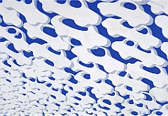 1997 - Schäfliwolken - Acryl auf Sperrholz - 60 x 90cm
